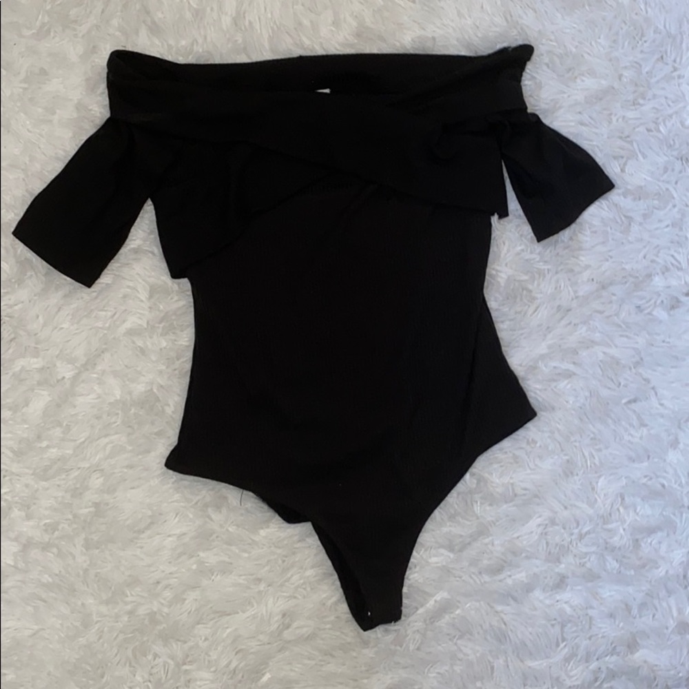 Socialite black bodysuit